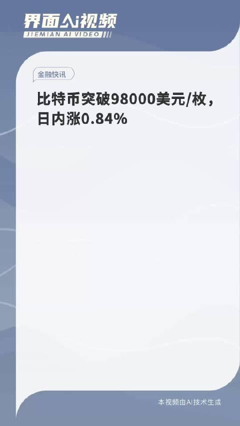 比特币突破98000美元大关，重塑加密货币市场的历史性里程碑