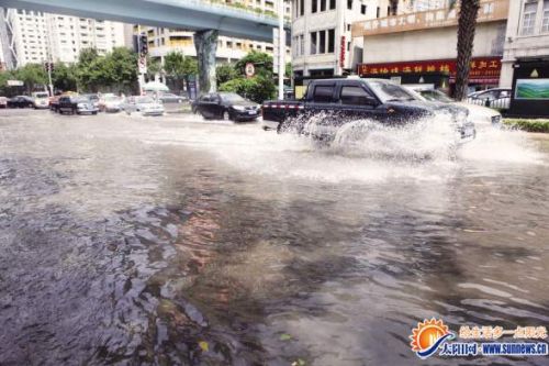 中英街海水倒灌应对行动，积极防御，共筑防线